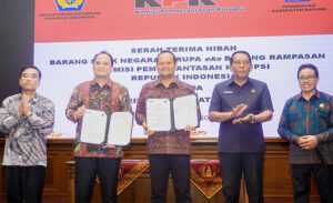 pemkab badung terima hibah tanah dari KPK