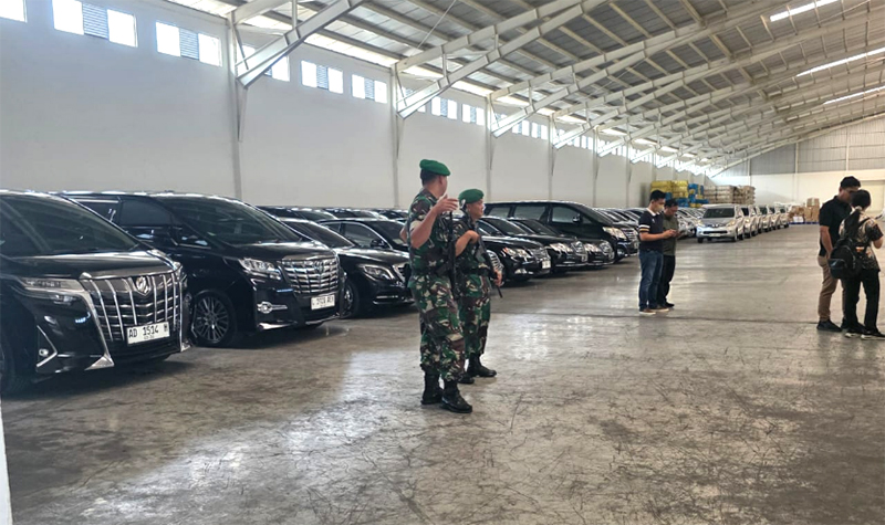 penyitaan kendaraan sritex