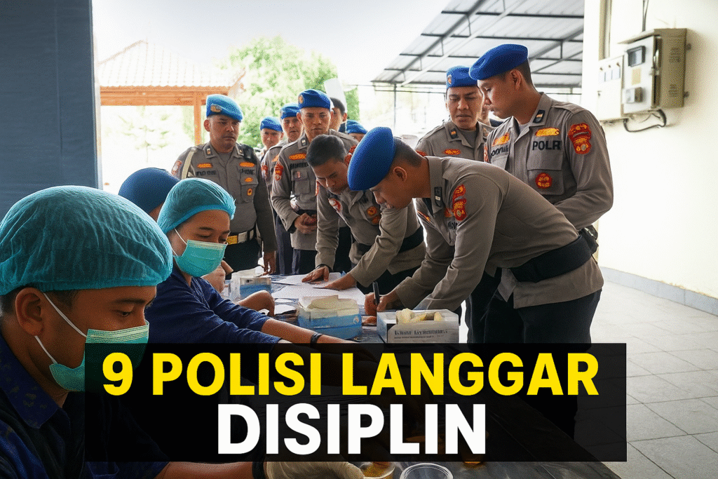 Bidpropam Polda Bali Sidak Personel Ditpolairud, 9 Polisi Langgar Disiplin