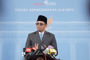 Kepala Komunikasi Kepresidenan atau Presidential Communication Office (PCO), Hasan Nasbi.
