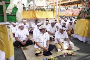 Ketua DPRD Badung Hadiri Upacara Mendem Pedagingan di Pura Dalem Semanik, Anggaran Capai Rp13,5 Miliar