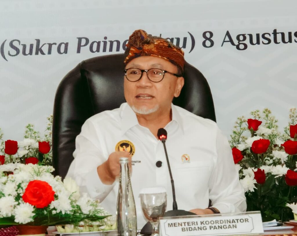 Menko Pangan Zulkifli hasan