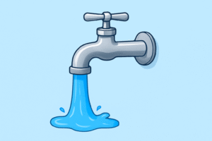 Ilustrasi air minum
