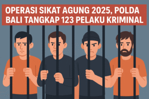 Ilustrasi pelaku kriminal