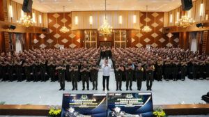 Jaksa Agung ST Burhanuddin beri arahan kepada peserta PPPJ Angkatan 82 di Badan Diklat Kejaksaan RI, Jakarta.