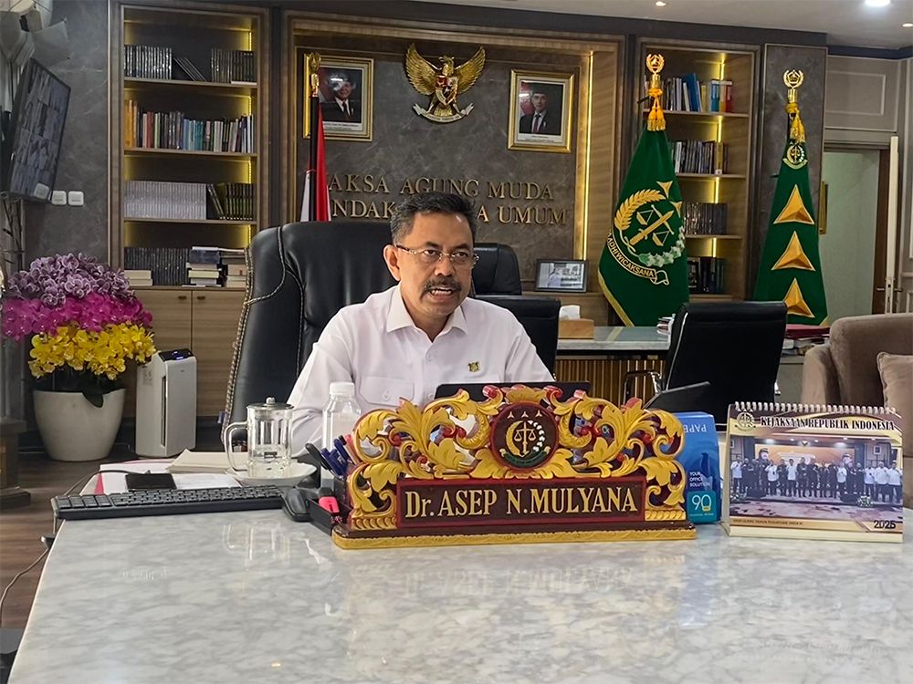 Jaksa Agung Muda Tindak Pidana Umum (JAM-Pidum) Kejaksaan Agung, Prof. Dr. Asep Nana Mulyana