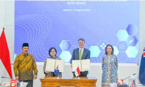 Australia dan Indonesia Menandatangani Kemitraan  untuk Transformasi Kesehatan