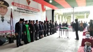 pelantikan pejabat pemkot ambon
