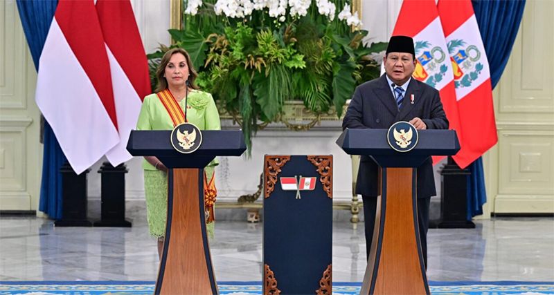 presiden prabowo dan presiden peru