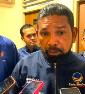 Ketua DPW Partai NasDem Maluku, Hamdani Laturua.