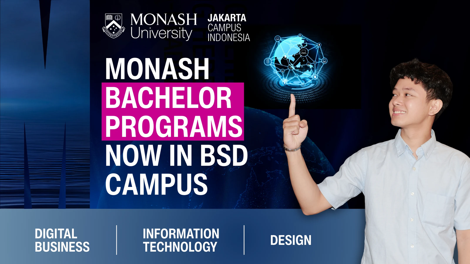 Monash University Luncurkan Program Sarjana Pertama di Indonesia Mulai 2026