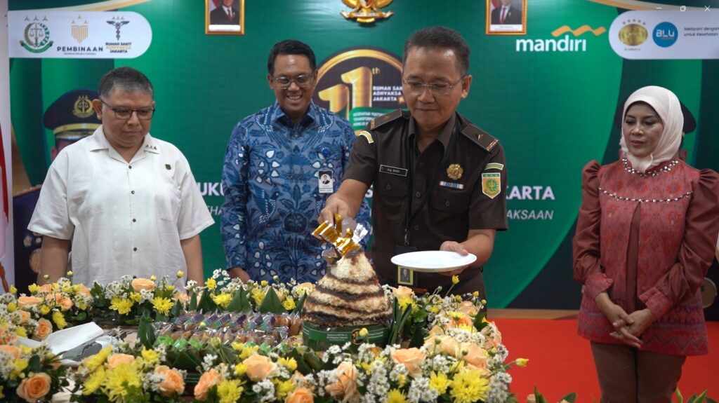 Syukuran mempeingati HUT ke-11 Rumah Sakit (RS) Adhyaksa di Jakarta, Senin, 29 September 2025. (Foto: Puspenkum)