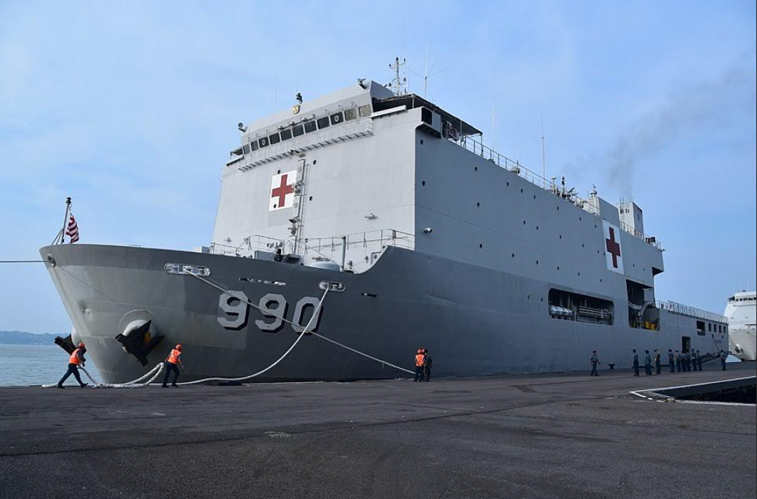 Kepala rumah sakit Indonesia KRI dr. Soeharso 990 yang akan melayani kesehatan di wilayah 3T di Maluku.
