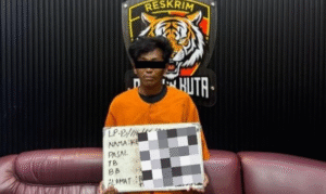 KAA (25) terpaksa dilumpuhkan dengan tembakan di kaki setelah melawan saat ditangkap tim Buser