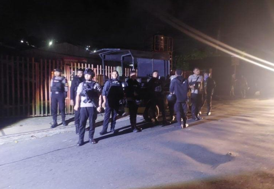 Polisi Amankan perkelahian antarpemuda di Kudamati, Tugu Dolan, Kecamatan Nusaniwe, Kota Ambon.