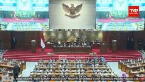 Rapat Paripurna DPR RI, Selasa (23/9/2025). (Foto screenshoot tv parlemen)