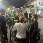 Suasana sidak ojol yang dilaksanakan di Wilayah Legian