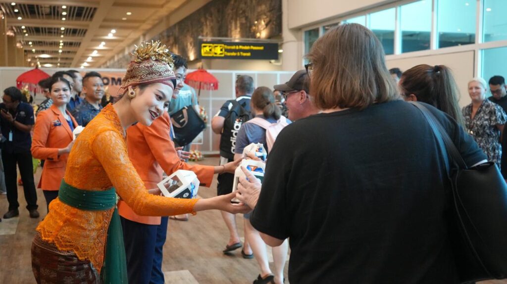 Bandara Ngurah Rai sambut kedatangan para penumpang rute Newcastle