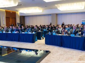 Suasana Pertemuan Tahunan ke-10 Asset Recovery Interagency Network Asia-Pacific (ARIN-AP) di Ulanbaatar, Mongolia, yang dihadiri perwakilan dari berbagai negara anggota untuk memperkuat kerja sama pemulihan aset lintas negara.