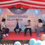 Plt. Wakil Jaksa Agung bersama narasumber lainnya saat sesi talkshow “OM JAK Menjawab” dalam rangkaian acara Pameran Kinerja Kejaksaan on The Spot 2025 di Lapangan Banteng, Jakarta Pusat, Minggu (26/10/2025). Kegiatan ini menjadi ajang edukasi hukum dan keterbukaan informasi publik bagi masyarakat.