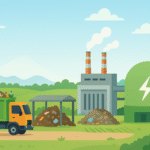 Ilustrasi energi hijau