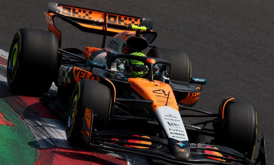 Lando Norris Menyalak di Meksiko