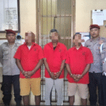 Perusakan kantor DPD Partai Golkar Maluku, Polisi ditetapkan tiga orang sebagai tersangka.