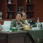 Anggota Komisi I DPR RI Nurul Arifin, dalam pertemuan Kunjungan Kerja Reses Komisi I DPR RI ke Kodam IV Diponegoro, Semarang, Jawa Tengah, Rabu (8/10/2025).