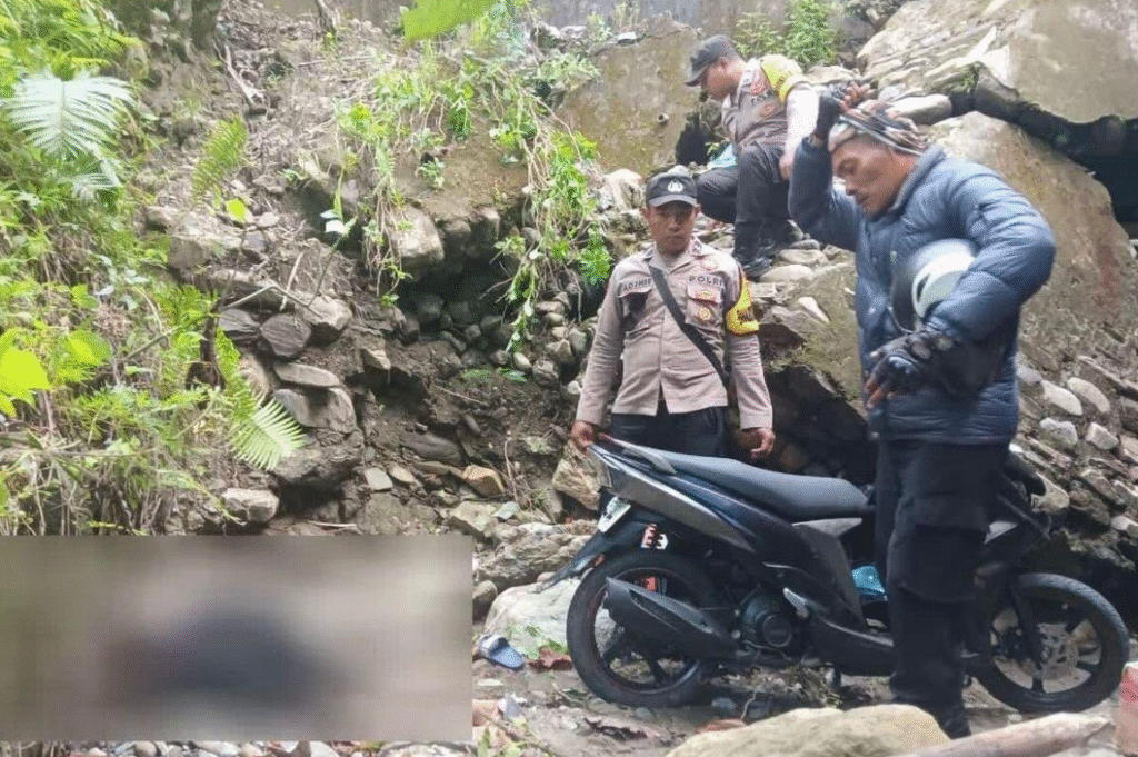 Lokasi kejadian, di Hutan Desa Waisarissa, Kecamatan Kairatu Barat, Kabupaten Seram Bagian Barat (SBB).