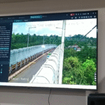 Potret Jembatan Tukad Badung yang kini terpasang kamera pengintai alias CCT