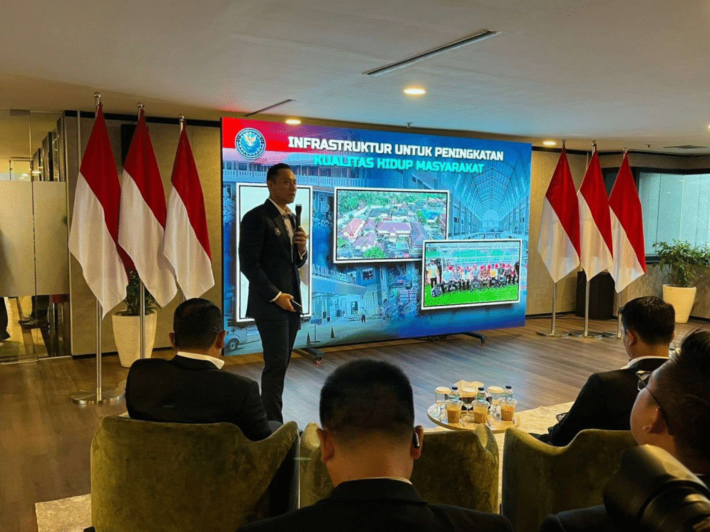 Menteri Koordinator Bidang Infrastruktur dan Pembangunan Kewilayahan, Agus Harimurti Yudhoyono