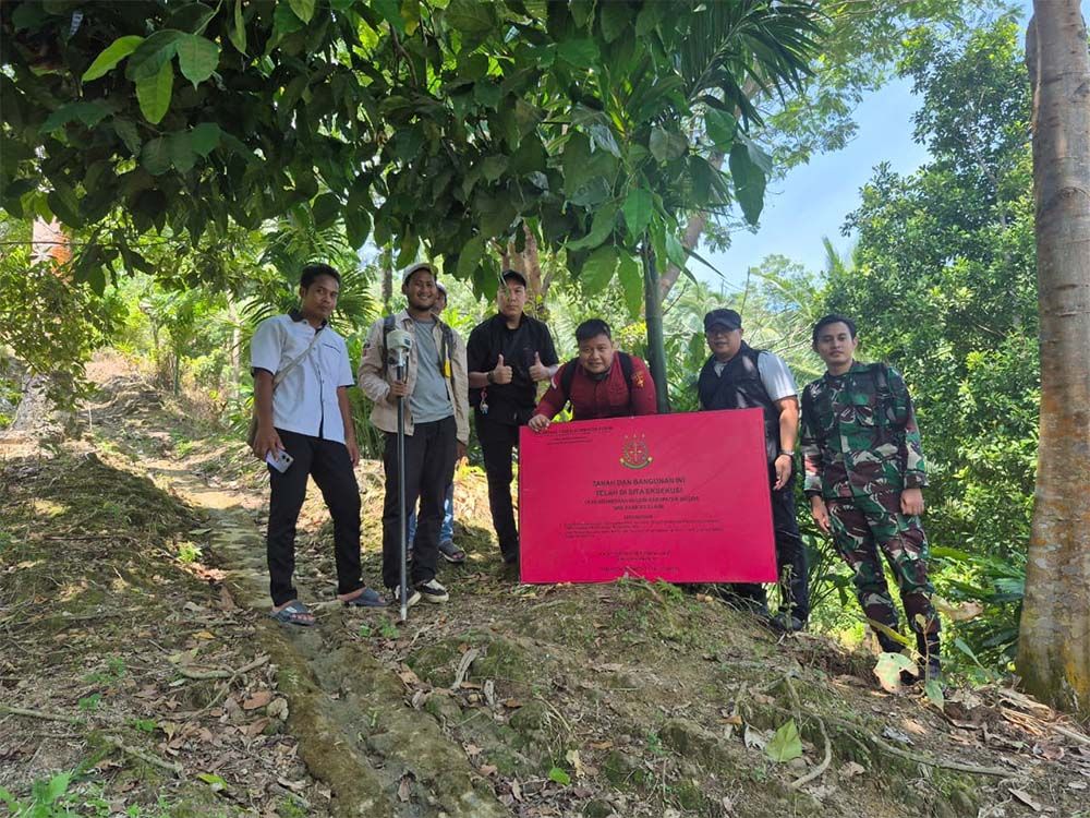Kejagung Sita Dua Bidang Tanah Terpidana Cukai Ahmad Safriansyah di Lampung