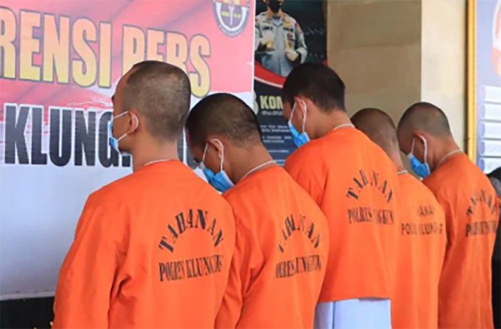 Lima Pemakai dan Pengedar Narkoba Dibekuk