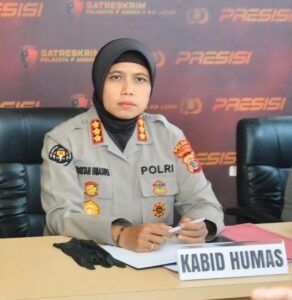 Humas Polda Maluku Kombes Pol. Rositah Umasugi, S.I.K.
