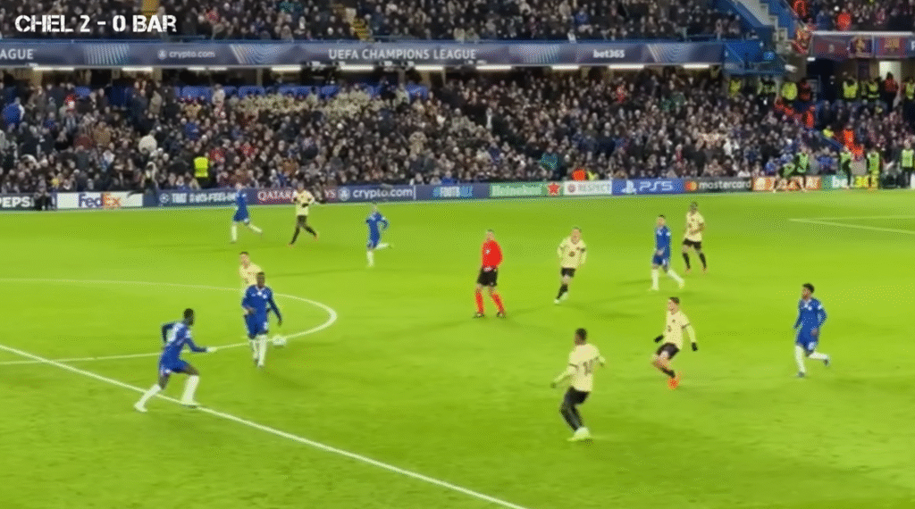 Chelsea Libas Barcelona 3 - 0