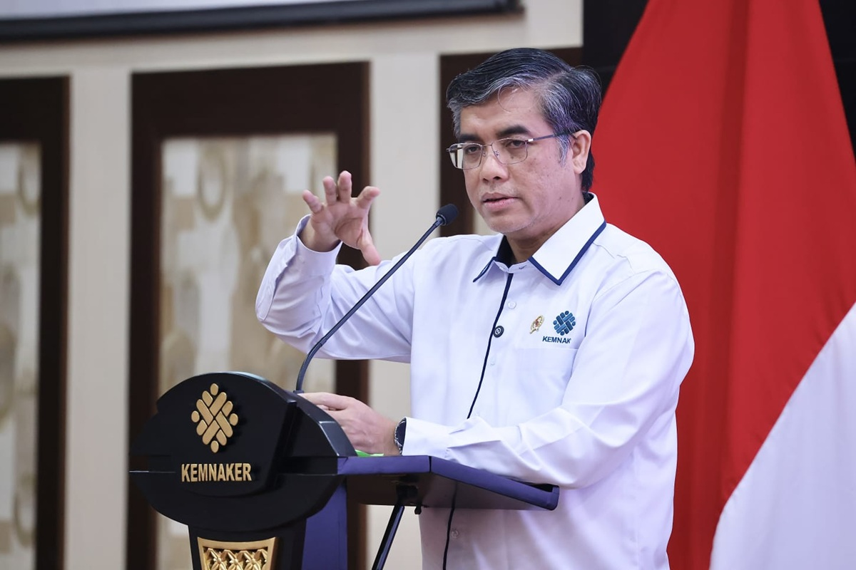 Menteri Ketenagakerjaan Yassierli