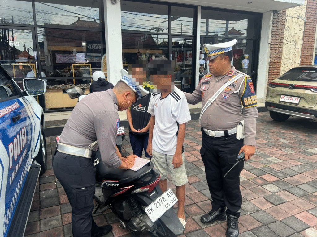 Ilustrasi penindakan dalam operasi Zebra Agung 2025.