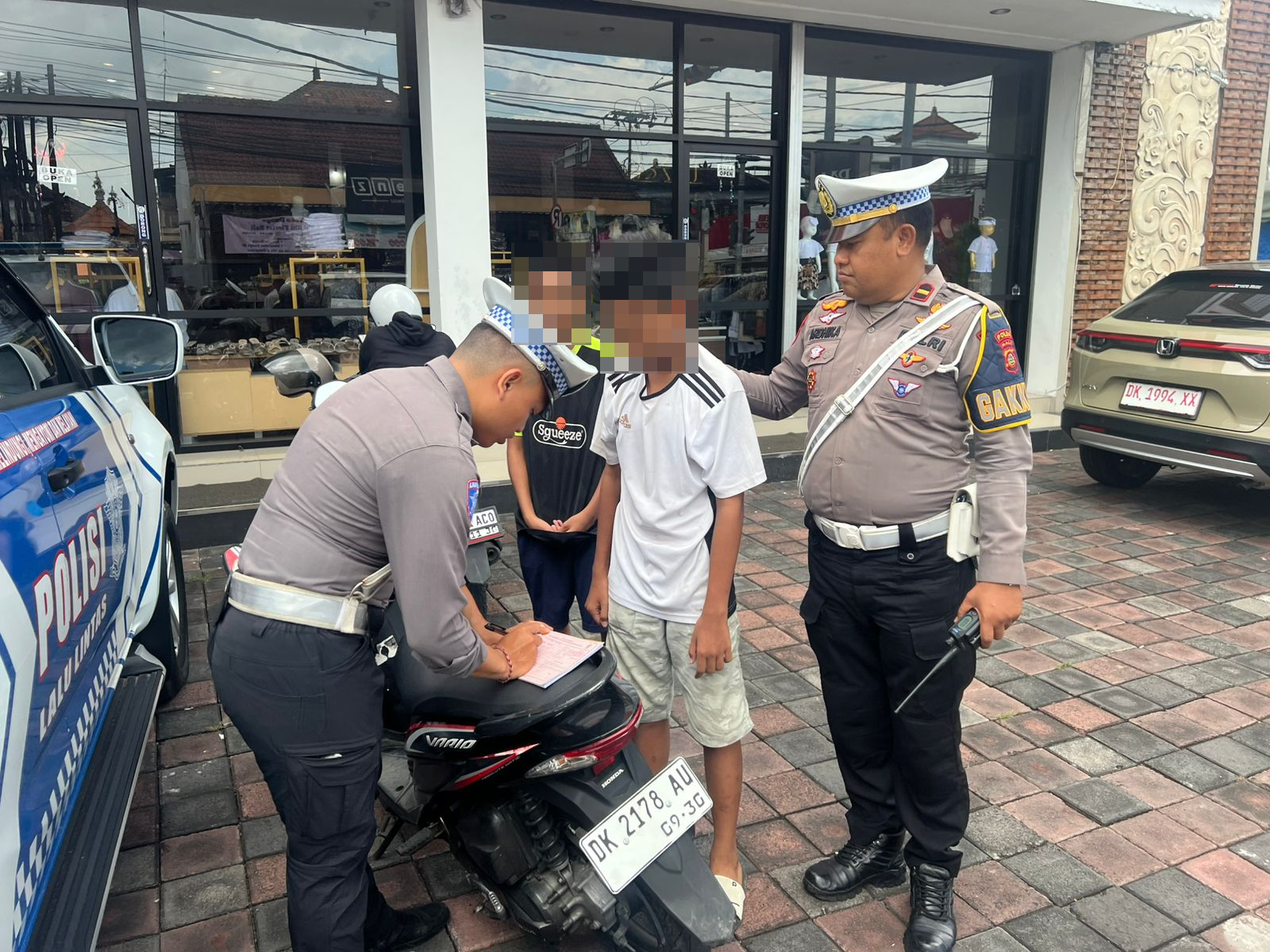 Ilustrasi penindakan dalam operasi Zebra Agung 2025.