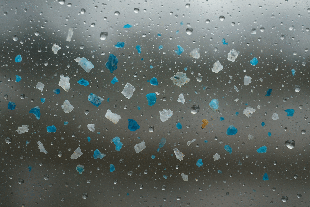 Ilustrasi mikroplastik