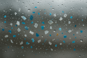 Ilustrasi mikroplastik