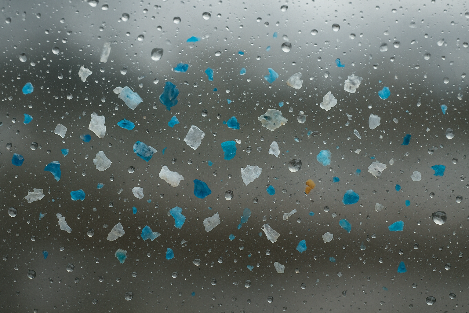 Ilustrasi mikroplastik