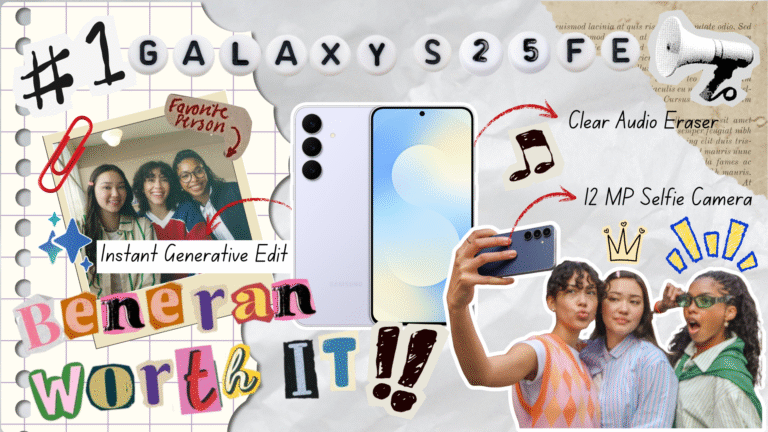 Samsung Galaxy S25 FE sebagai partner kreatif utama bagi Gen Z, memberdayakan mereka untuk mengubah imajinasi menjadi konten estetik melalui fitur-fitur Galaxy AI canggih.