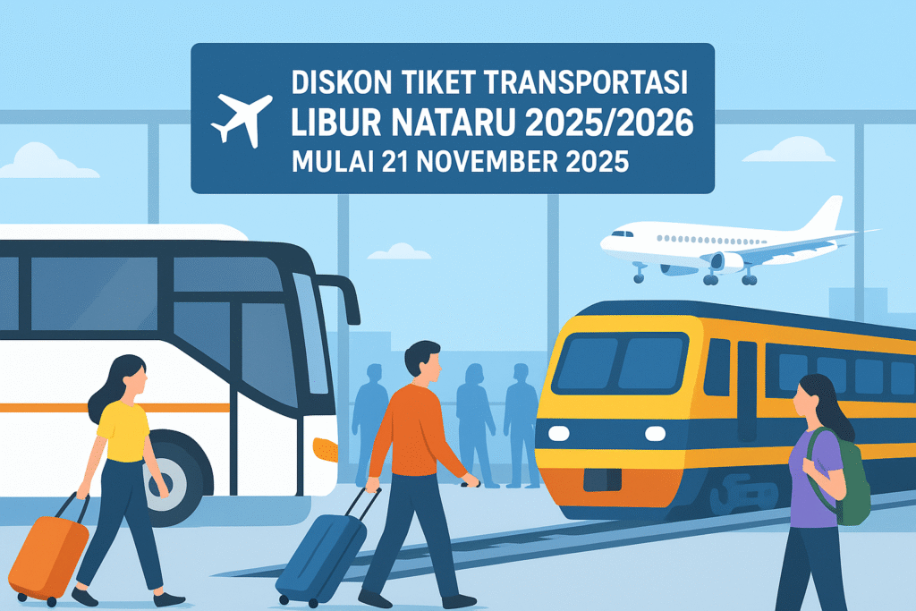Ilustrasi diskon transportasi