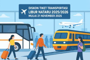 Ilustrasi diskon transportasi