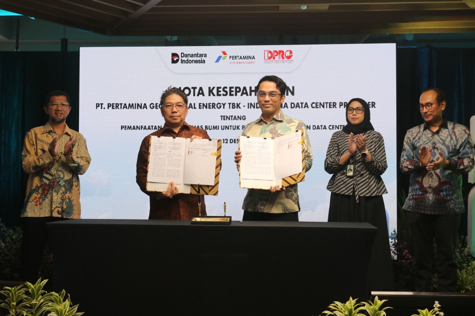 Foto 2a - Inisiasi Industrialisasi Panas Bumi, PGE Kaji Peluang Kembangkan Green Data Center Berbasis Panas Bumi Pertama di Indonesia