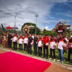 Pembukaan Soekarno Cup 2025 di stadion Ngurah Rai, jumaat, 5/12/2025.