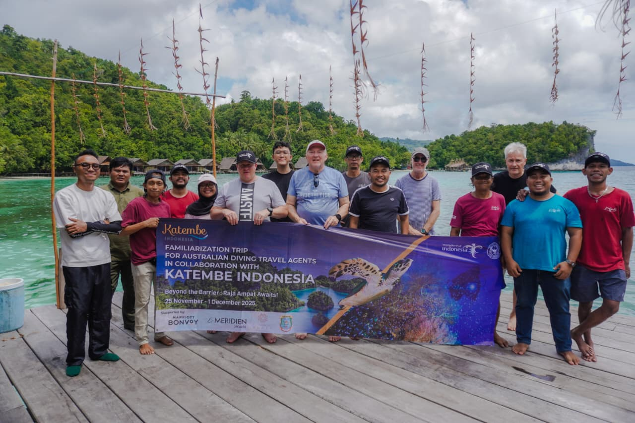Kemenpar Gandeng Katembe Indonesia Ajak Pelaku Wisata Australia Ikuti Famtrip Raja Ampat