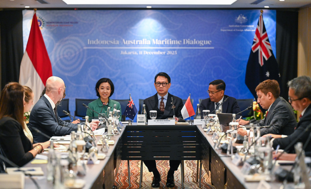Australia dan Indonesia mengadakan Dialog Maritim Indonesia-Australia Pertama di Jakarta pada Kamis, 11 Desember 2025.