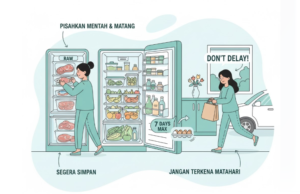 Cara menyimpan bahan pangan