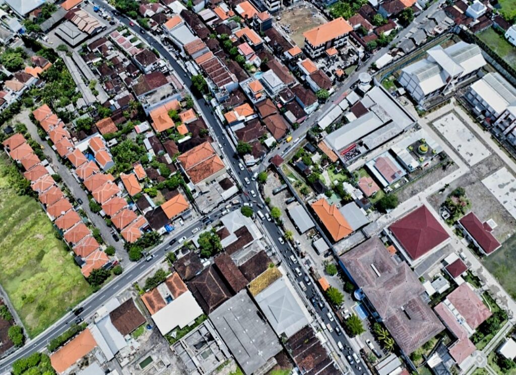 Lalu Lintas di wilayah Kerobokan Kelod